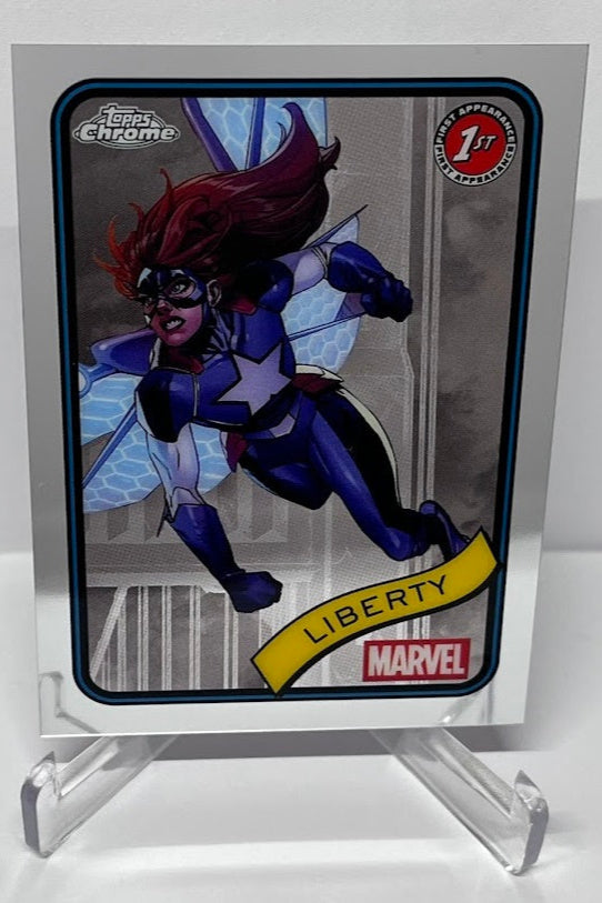2025 Topps Chrome Marvel 1st Appearance Liberty #198 *7