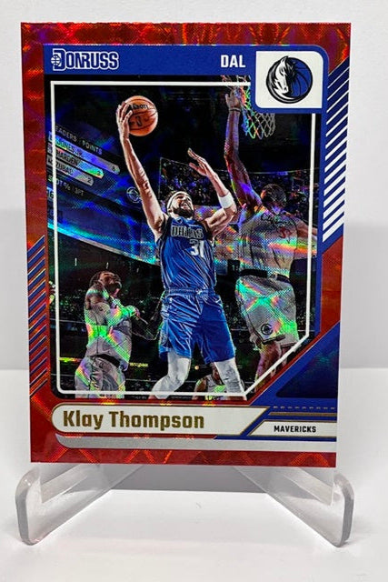 2024-25 Panini Donruss Red Klay Thompson Dallas Mavericks #134 *6