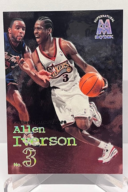 1999 Skybox Supernatural Allen Iverson Philadelphia 76ers #139