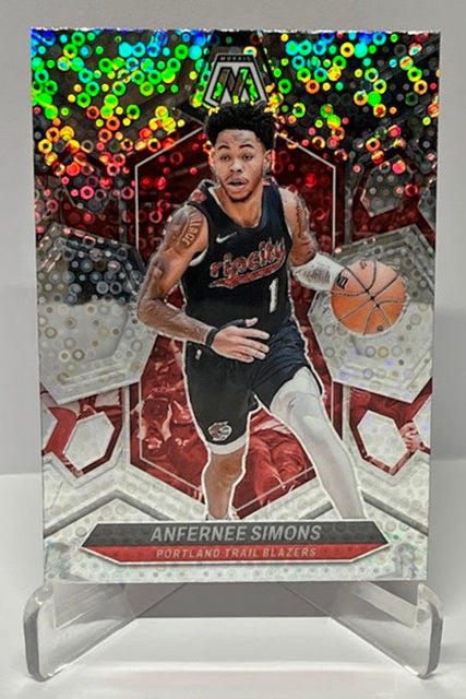 2023-24 Panini Mosaic Disco Prizm Anfernee Simons Portland #65