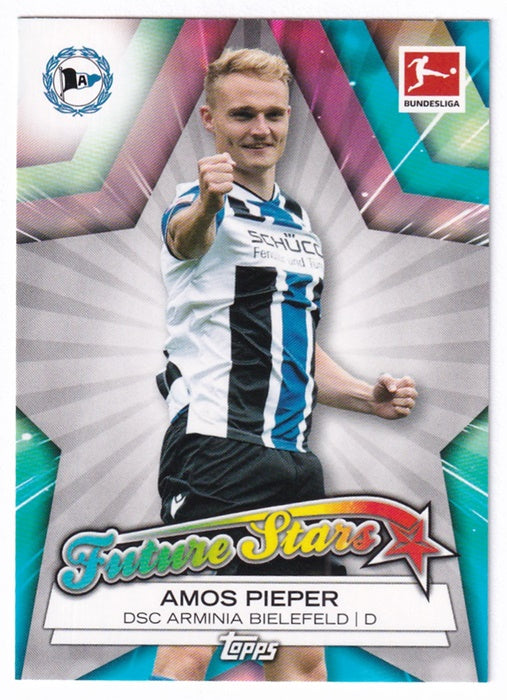 2022 Topps Bundesliga Future Stars Amos Pieper Bielefeld