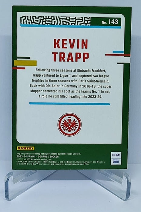 2023-24 Panini Donruss FIFA Silver Kevin Trapp Frankfurt #143