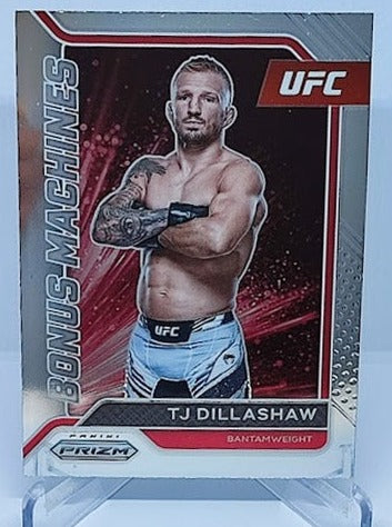 2022 Panini Prizm UFC Bonus Machines TJ Dillashaw #24
