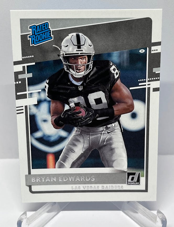 2020 Panini Donruss Rated Rookie Bryan Edwards Raiders #328