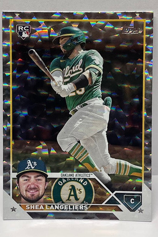 2023 Topps Series One Collectors Box RC Shea Langeliers Oakland #127