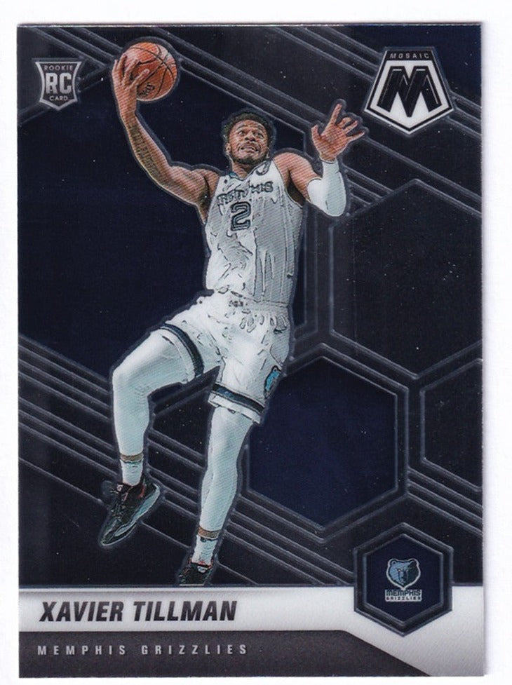 2020-21 Panini Mosaic RC Xavier Tillman Grizzlies #213