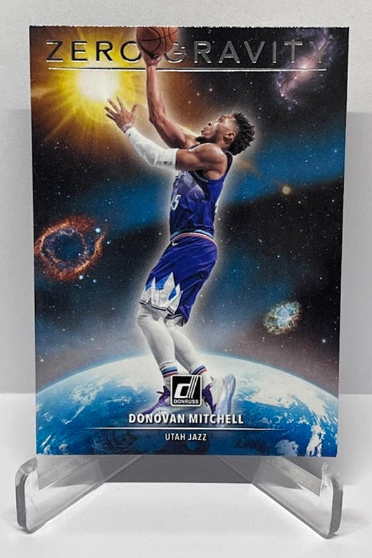 2020-21 Panini Donruss Zero Gravity Donovan Mitchell Utah Jazz #4