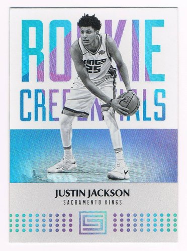 2017-18 Panini Status RC Justin Jackson Kings #14