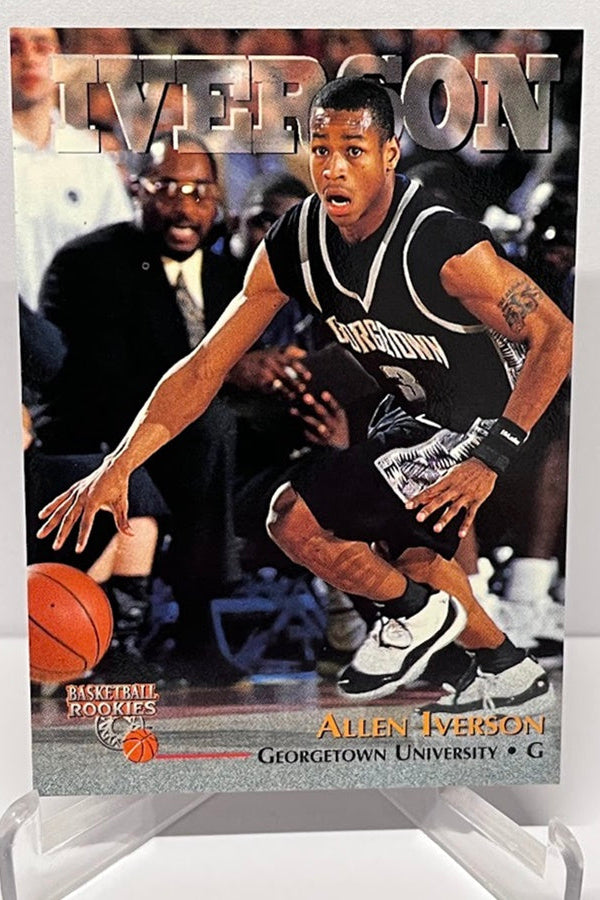 1996 The Score Board Rookies Allen Iverson Georgetown #1
