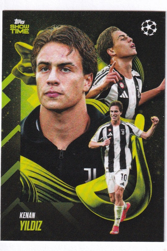2024-25 Topps Showtime Kenan Yildiz Juventus