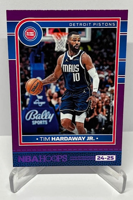 2024-25 Panini Hoops Purple Tim Hardaway Detroit Pistons #135