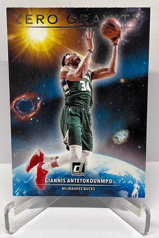 2020-21 Panini Donruss Zero Gravity Giannis Antetokounmpo Bucks #8