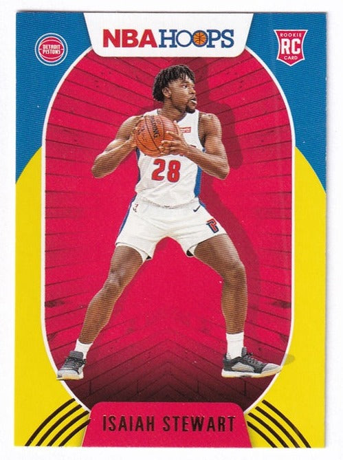 2020-21 Panini Hoops RC Isaiah Stewart Pistons #233