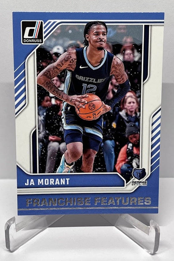 2024-25 Panini Donruss Winter Franchise Features Ja Morant Memphis #8