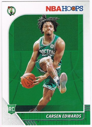 2019-20 Panini Hoops RC Carsen Edwards Celtics #227
