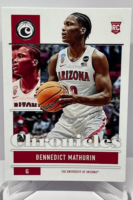 2022 Panini Chronicles RC Bennedict Mathurin Arizona #3