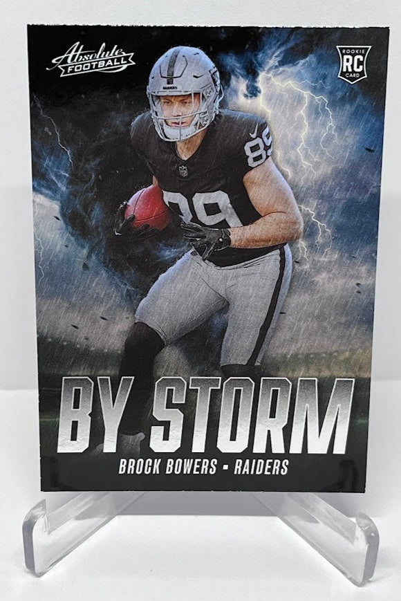 2024 Panini Absolute By Storm RC Brock Bowers Raiders *3