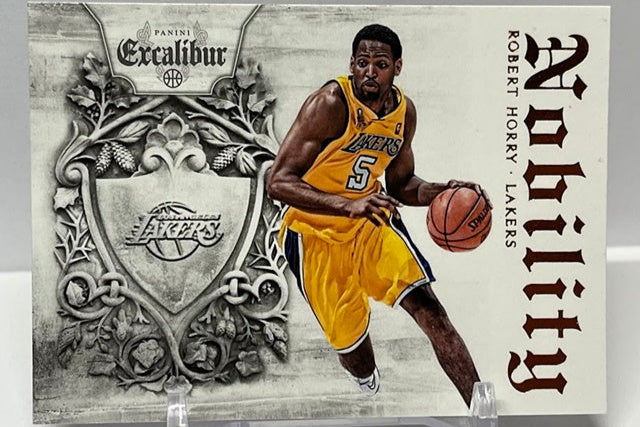2014-15 Panini Excalibur Nobility Robert Horry Lakers #14