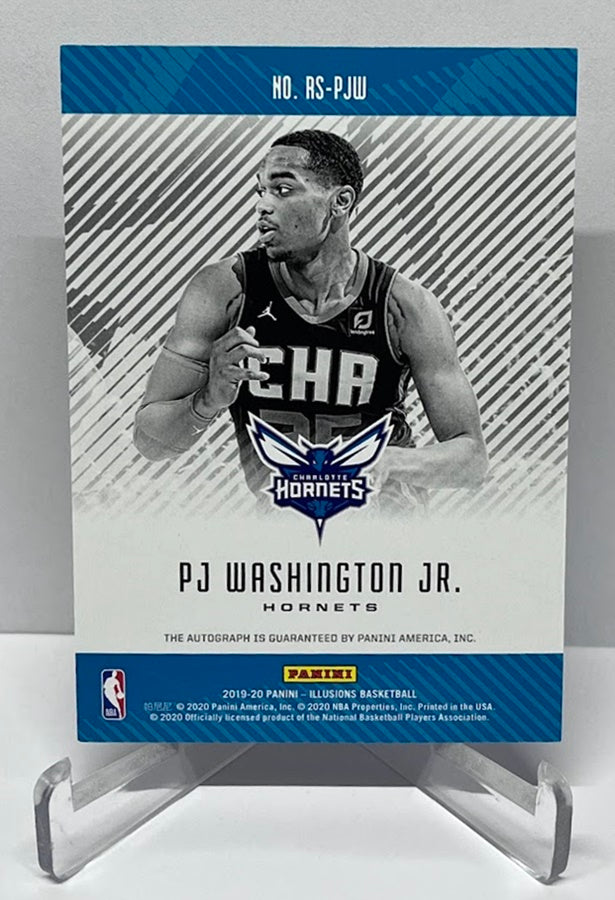 2019-20 Illusions Rookie Signs RC PJ Washington Charlotte Hornets