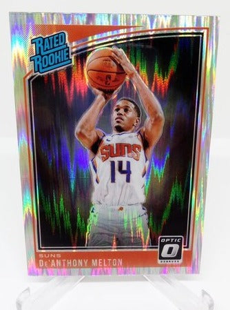 2018-19 Panini Donruss Optic Shock Prizm Rated Rookie De'Anthony Melton