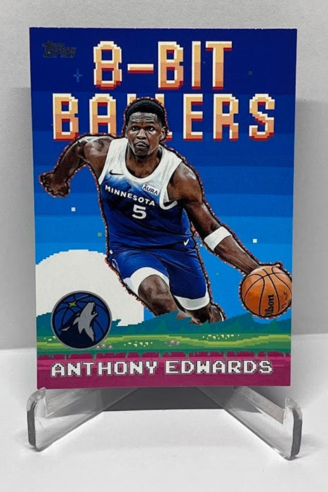 2025-26 Topps 8-Bit Ballers Anthony Edwards Minnesota