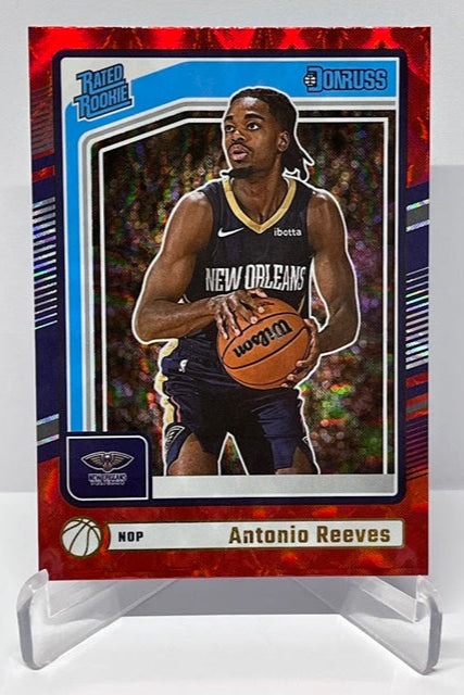 2024-25 Panini Donruss Red Rated Rookie Antonio Reeves Pelicans #232 *6