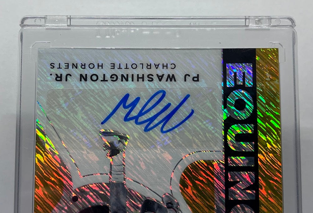 2020-21 Panini Flux Equinox Gold AU PJ Washington Hornets 04/10