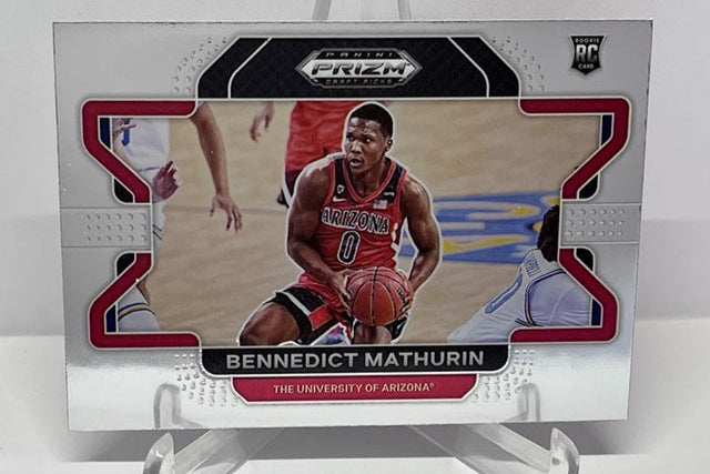 2022 Panini Chronicles Prizm Variation RC Bennedict Mathurin Arizona #57