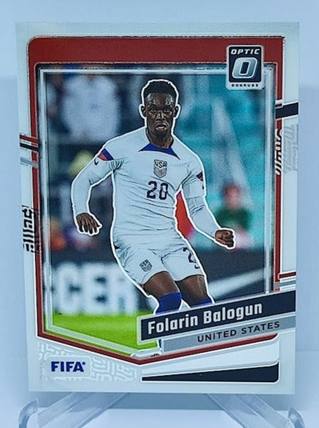 2023-24 Panini Donruss Optic FIFA Folarin Balogun USA #63