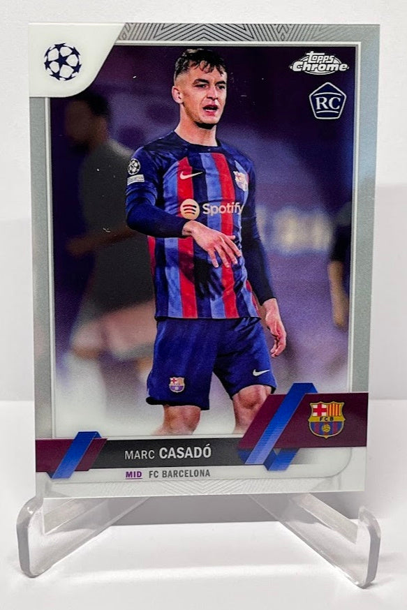 2023 Topps Chrome RC Marc Casado FC Barcelona #104