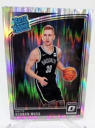 2018-19 Panini Donruss Optic Shock Prizm Rated Rookie Dzanan Musa