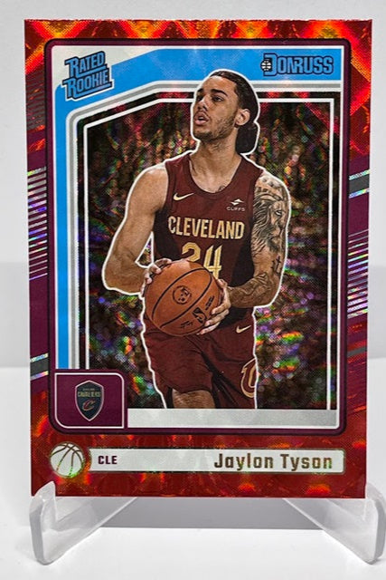 2024-25 Panini Donruss Red Rated Rookie Jaylon Tyson Cleveland #206 *6