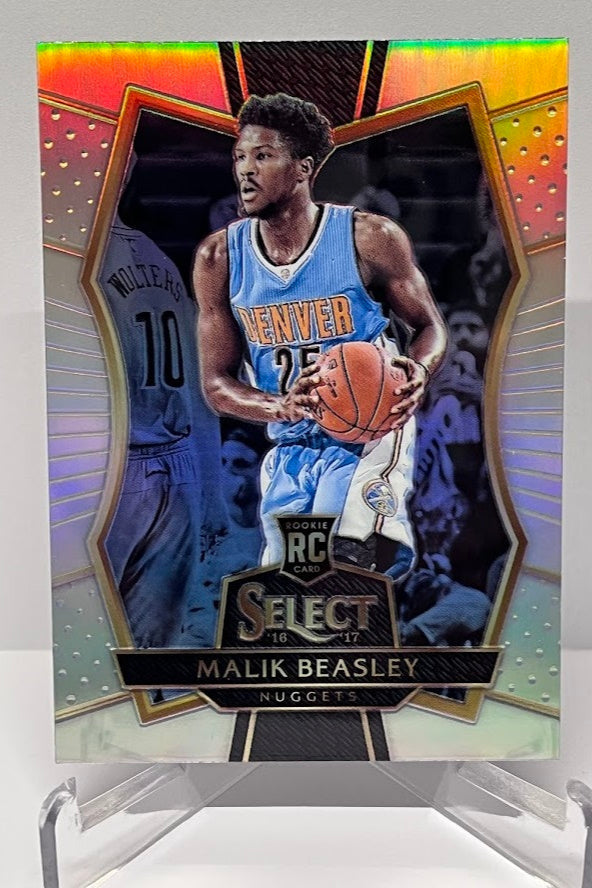 2016-17 Panini Select Prizm RC Malik Beasley Denver Nuggets #176