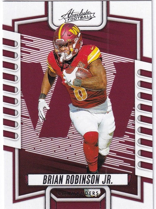 2023 Panini Absolute Brian Robinson jr Commanders #61
