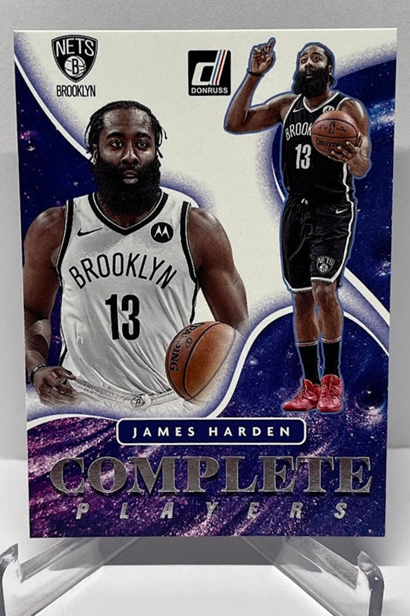 2021-22 Panini Donruss Complete Players James Harden Nets #8