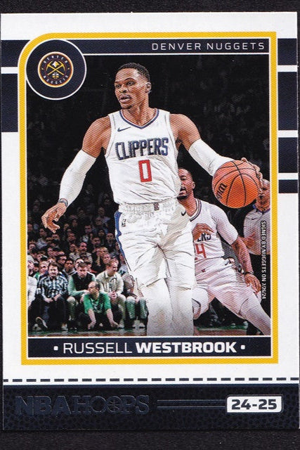 2024-25 Panini Hoops Russell Westbrook LA Clippers #114