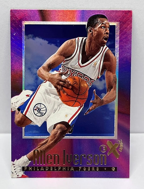 1996-97 Skybox E-X2000 Allen Iverson Philadelphia 76ers #53