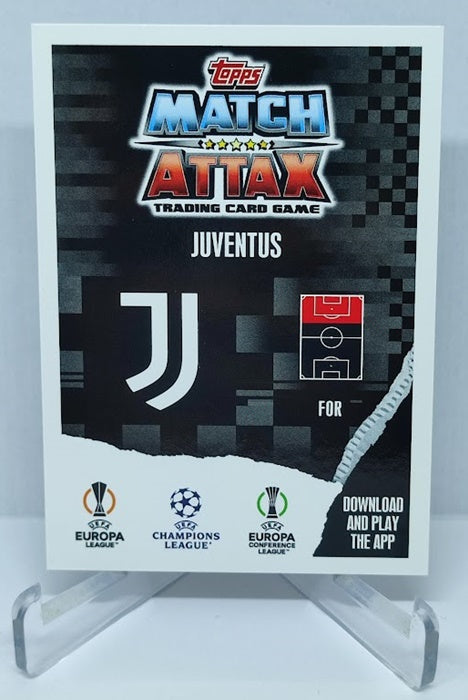 2023/24 Topps Match Attax Dusan Vlahovic Juventus LE21