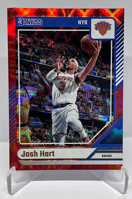 2024-25 Panini Donruss Red Josh Hart New York Knicks #178 *6