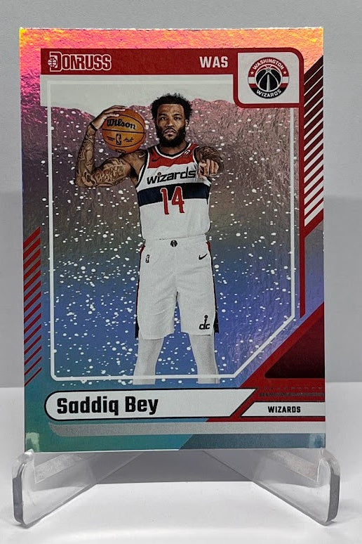 2024-25 Panini Donruss Winter Holo Saddiq Bey Washington #13