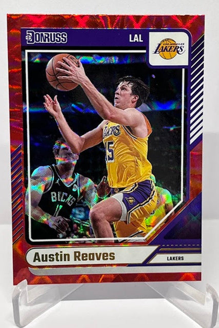 2024-25 Panini Donruss Red Austin Reaves Los Angeles Lakers #163 *6
