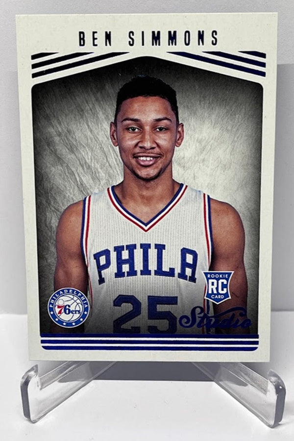 2016-17 Panini Studio RC Ben Simmons Philadelphia 76ers #184