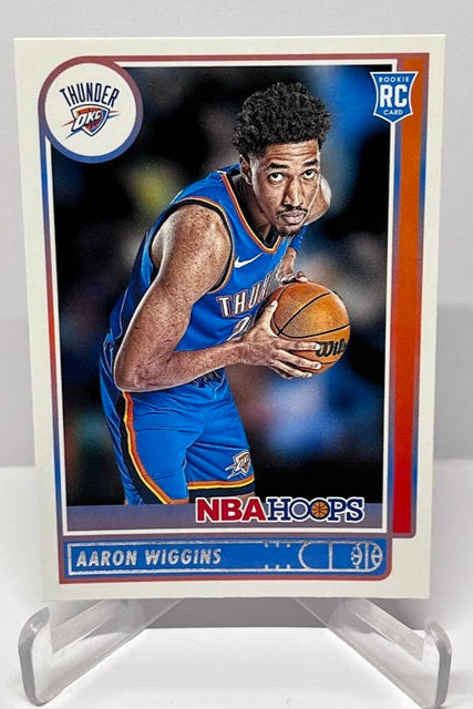 2021-22 Panini Hoops RC Aaron Wiggins Oklahoma City Thunder #247