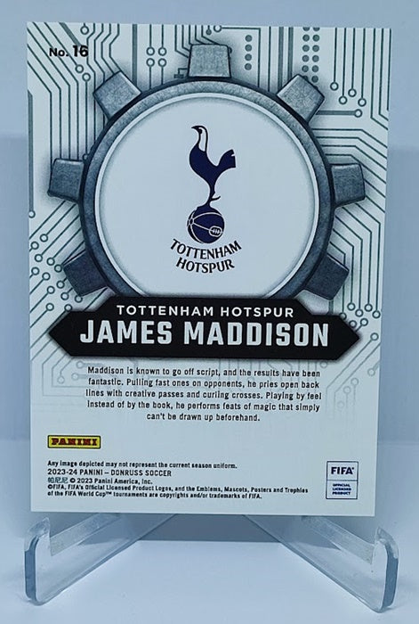 2023-24 Panini Donruss FIFA Craftsmen James Maddison Tottenham #16