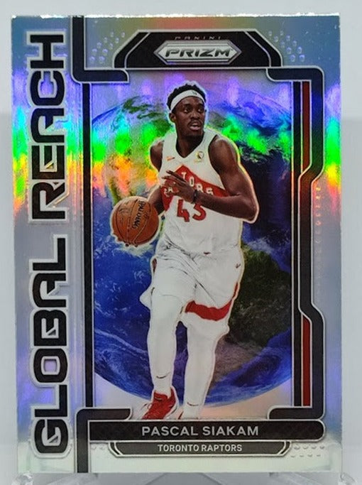 2021-22 Panini Prizm Silver Prizm Global Reach Raptors #7