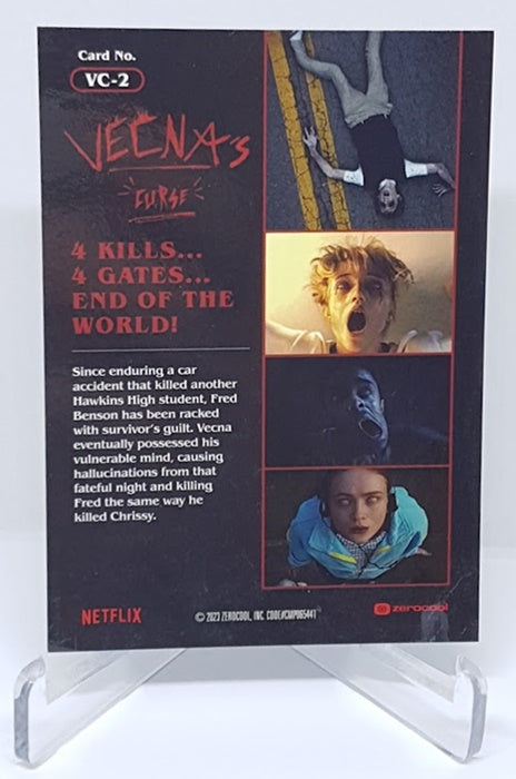 2023 Zerocool Stranger Things 4 Vecnas Curse Fred Bunson VC-2