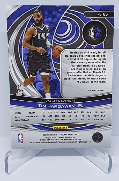 2022-23 Panini Spectra Asia Prizm Tim Hardaway Dallas Mavericks #85