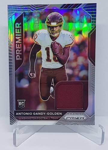 2020 Panini Prizm Premier RC Antonio Gandy-Golden Washingto