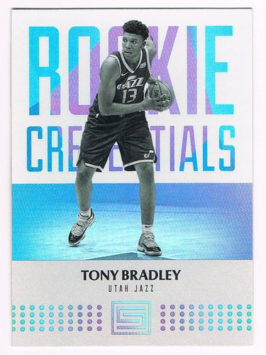 2017-18 Panini Status RC Tony Bradley Jazz #33