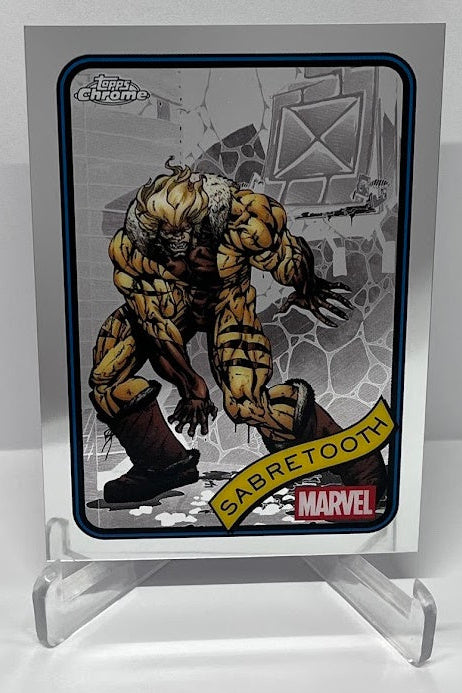 2025 Topps Chrome Marvel Sabretooth #92 *7